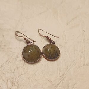 Green Agate earrings